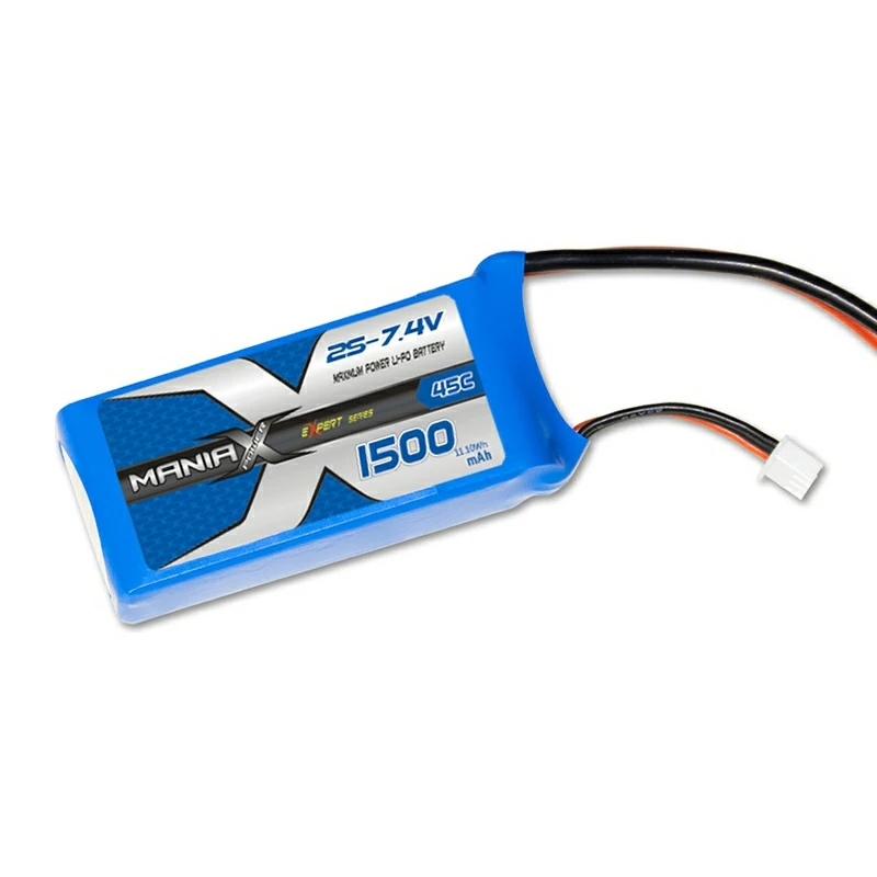 Bateria Lipo de 2S-7,4V 1500mAh 45C