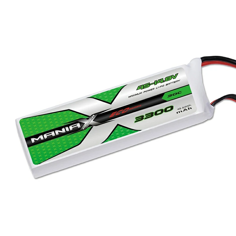 Bateria Lipo de 4S-14,8V 3300mAh 30C